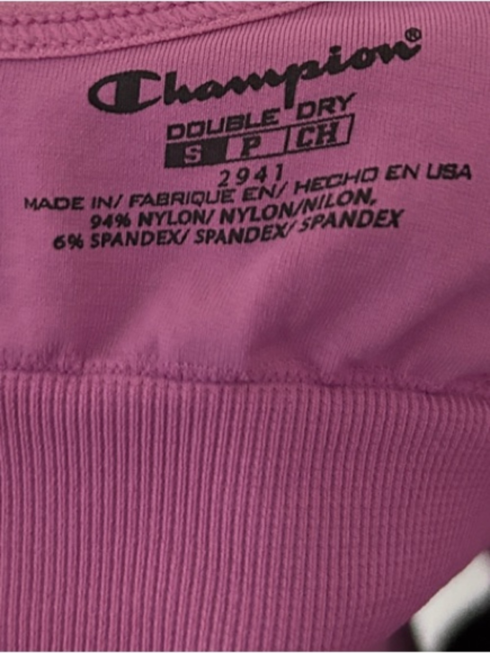 Champion Lavender Performance Razorback Tank Top Size Small - Picture 4 of 6